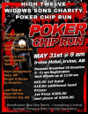 High Twelve Widows Sons Charity Poker Chip Run