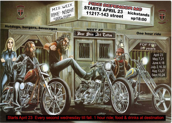 Fidei Defensor MC Mid‑Week Bike Night