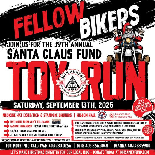  39th Annual Santa Claus Fund Toy Run 