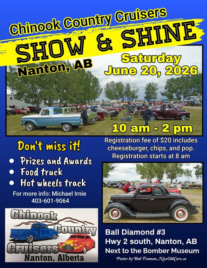 Chinook Country Cruisers Show n' Shine