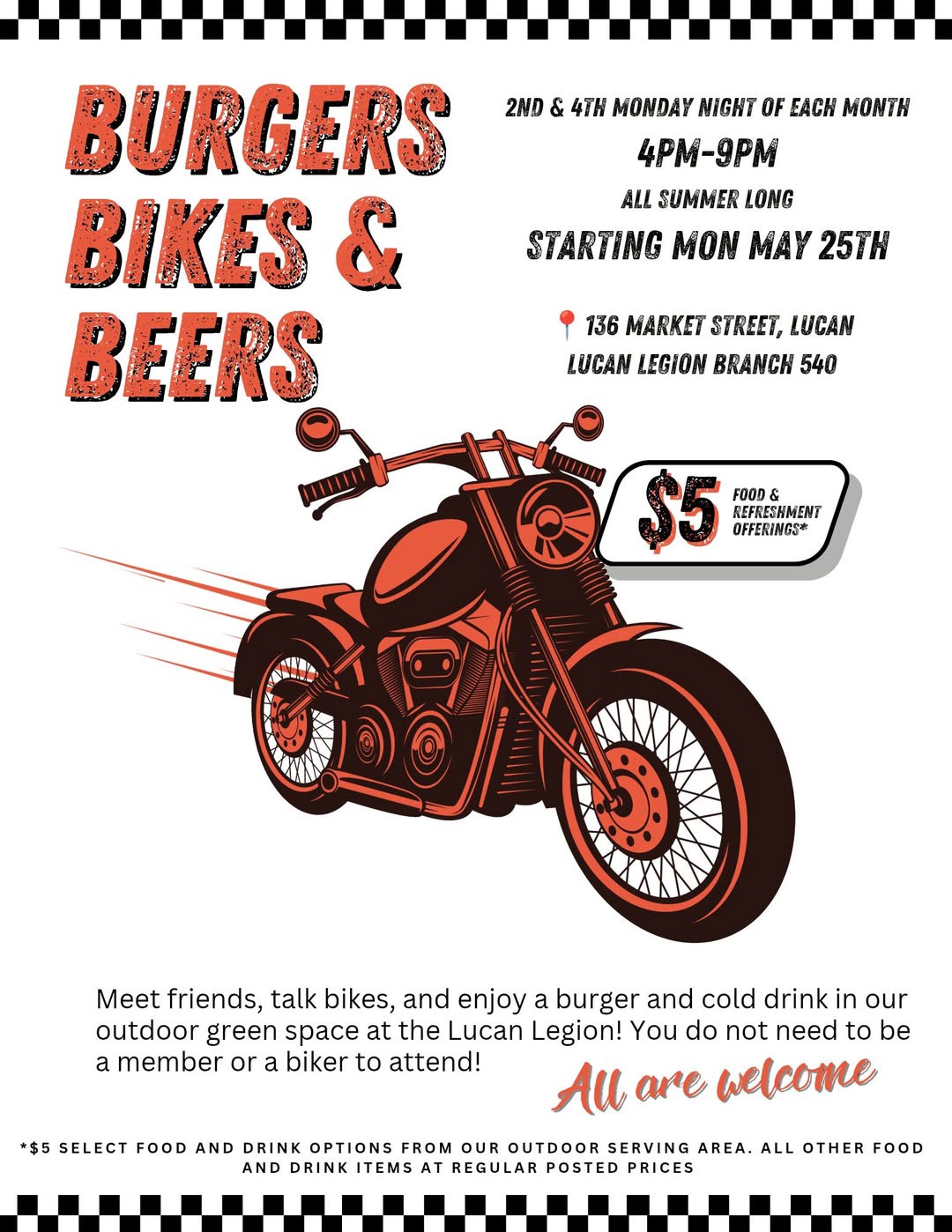Lucan Bikes, Burgers and Beers