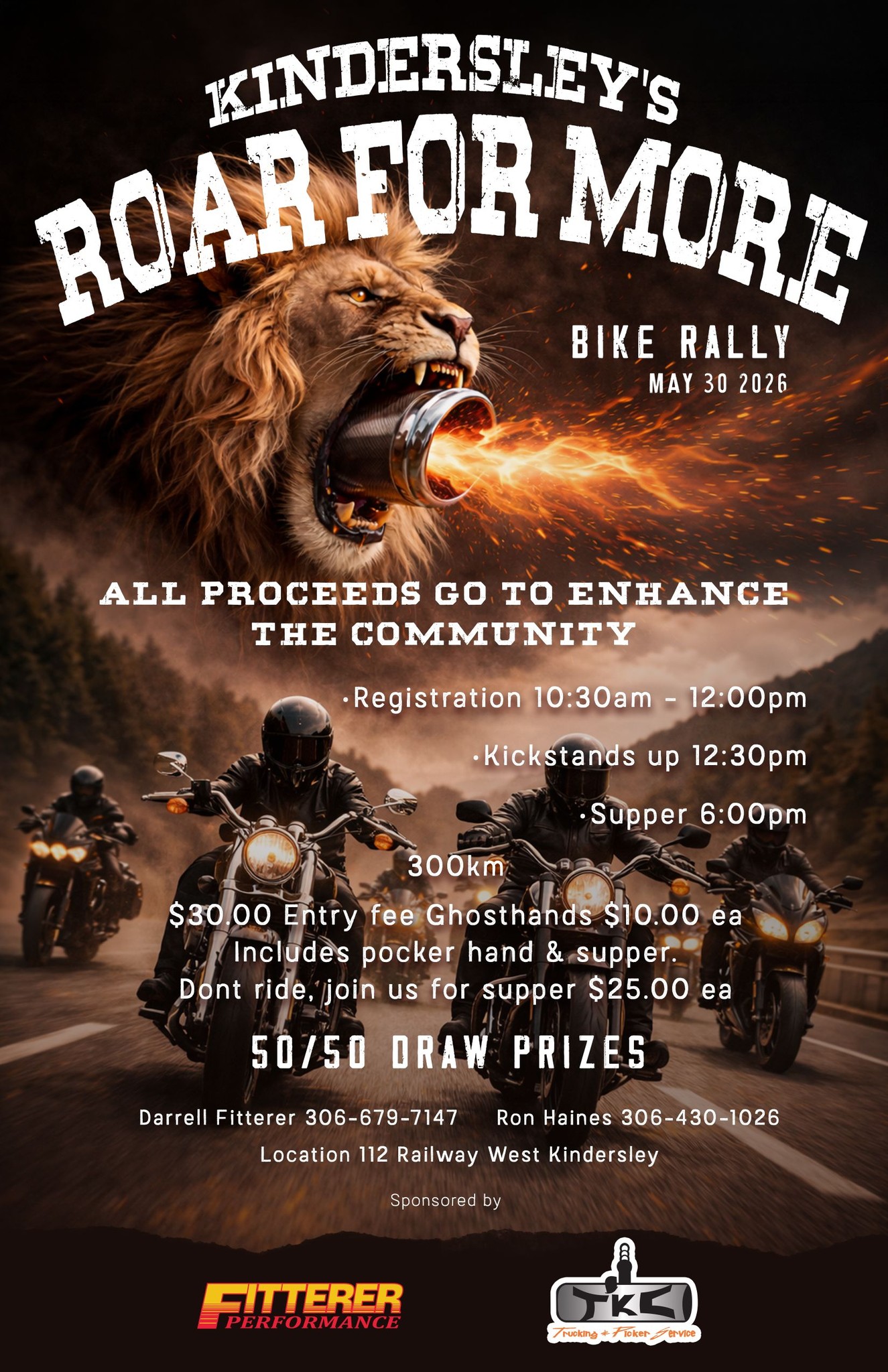 Kindersley’s Roar for More