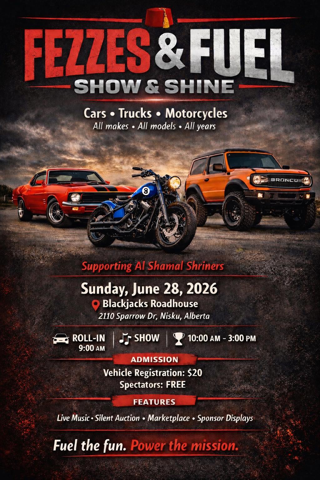 Fezzes & Fuel Show & Shine