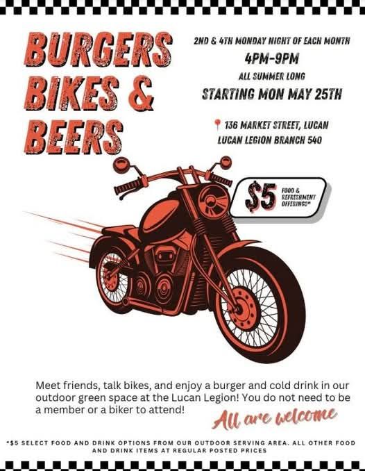 Burgers, Bikes & Beers