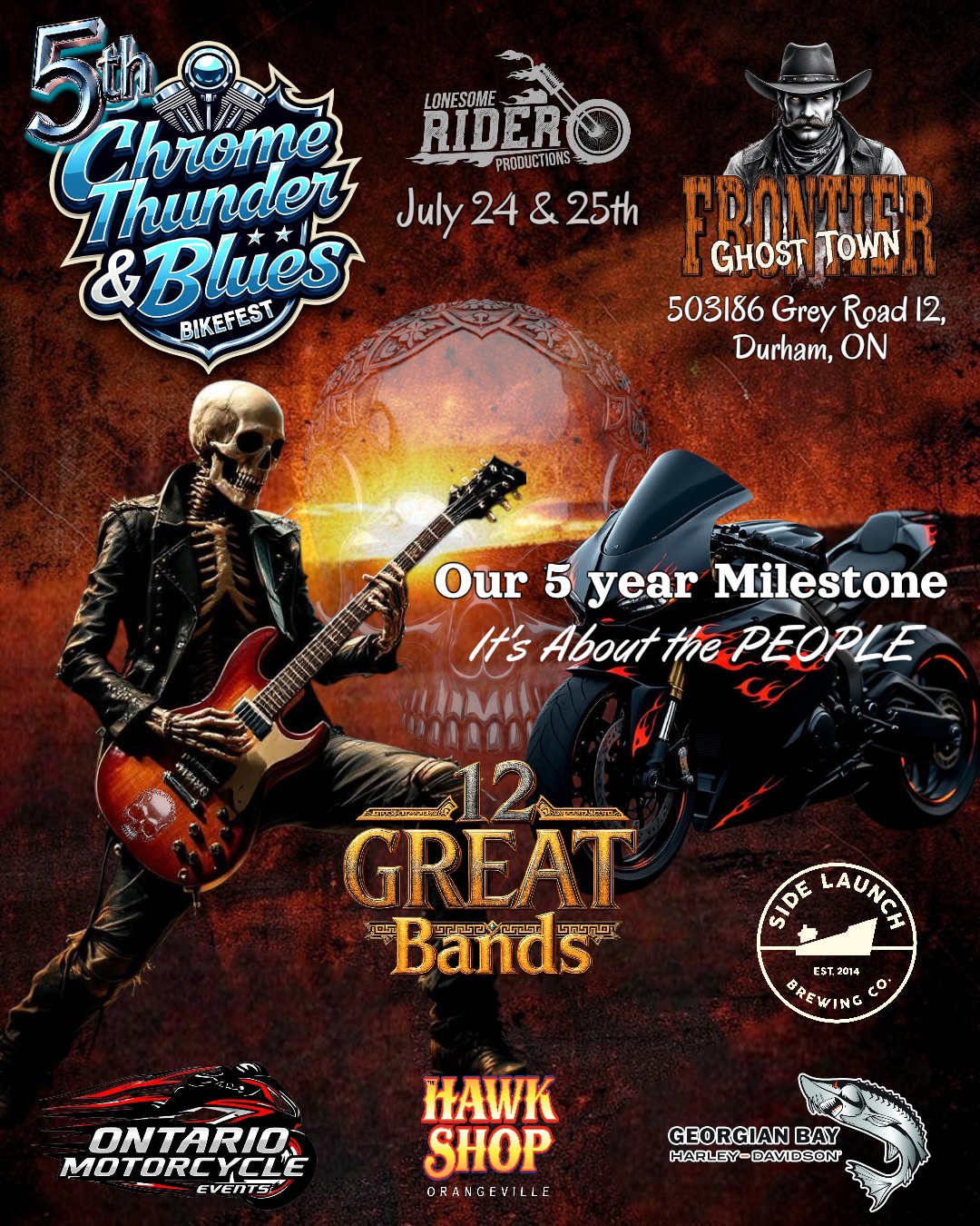 5th Chrome Thunder & Blues Bikefest