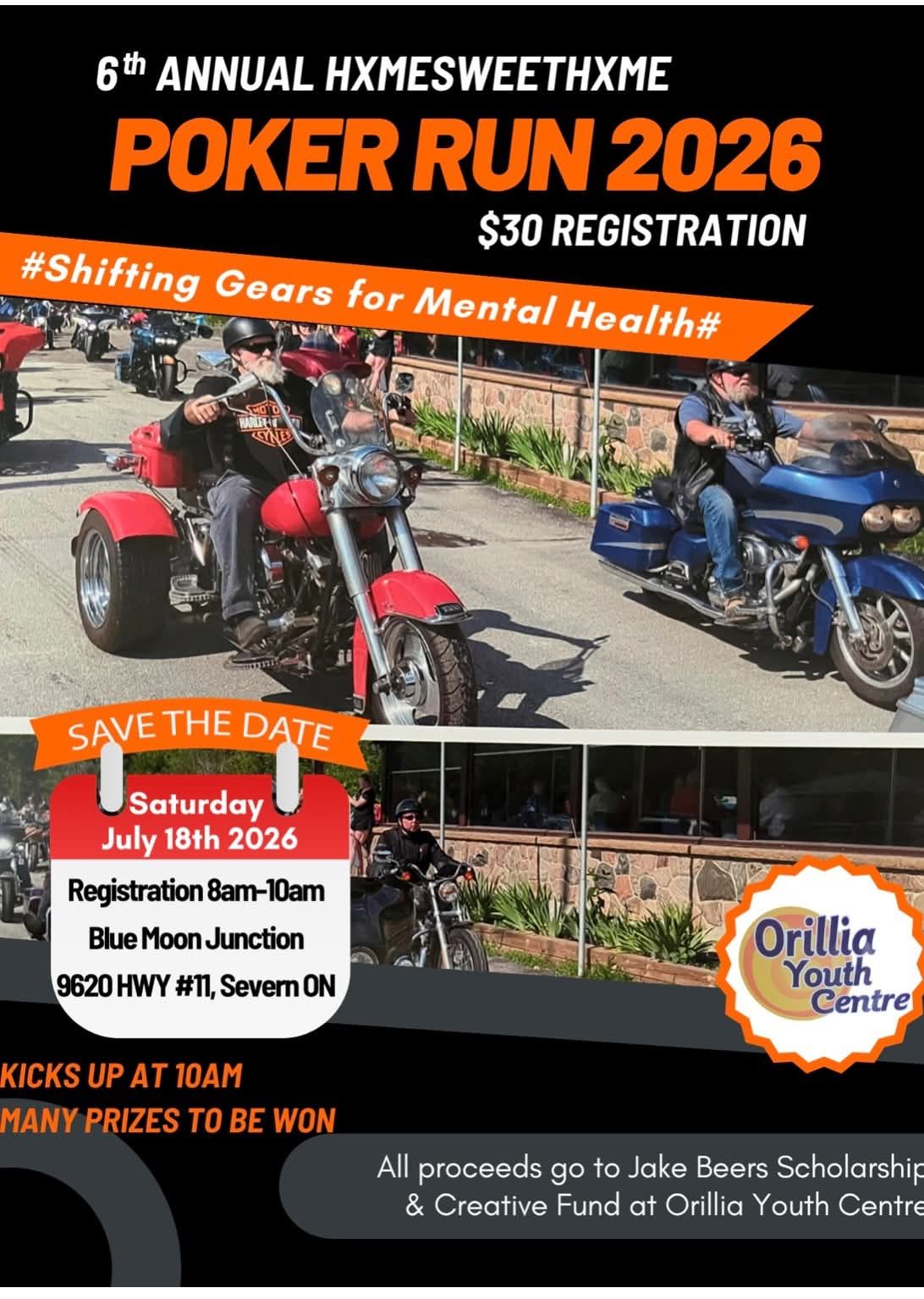 6th Annual HXMESWEETHXME Poker Run