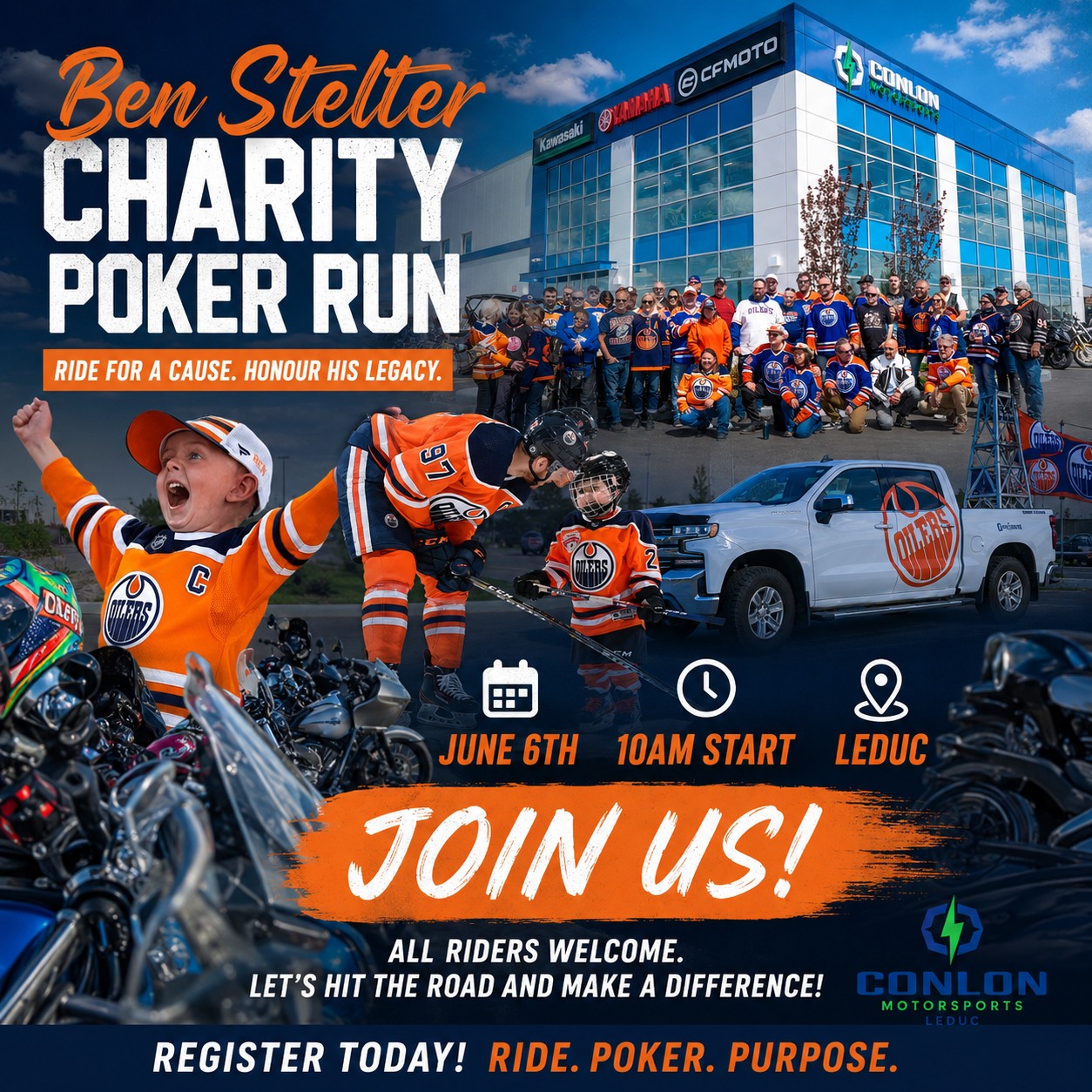 Ben Stelter Charity Poker Run
