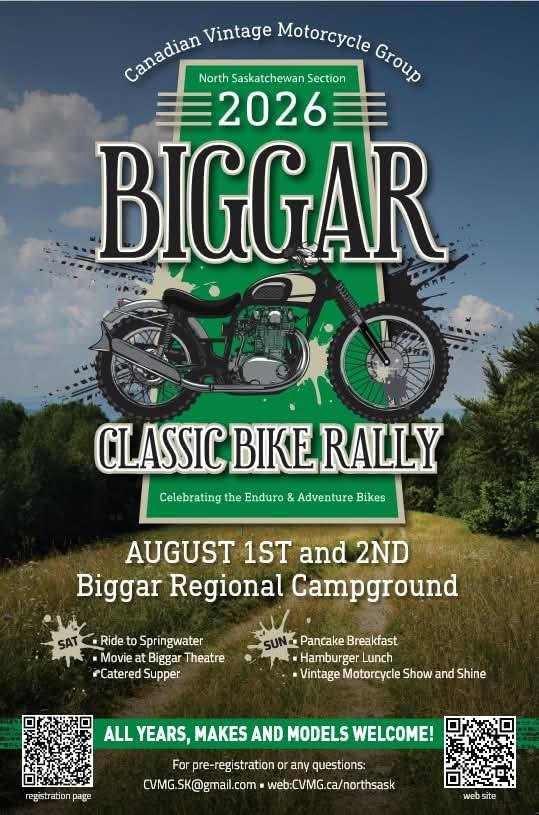 2026 Biggar Classic Bike Rally (CVMG)