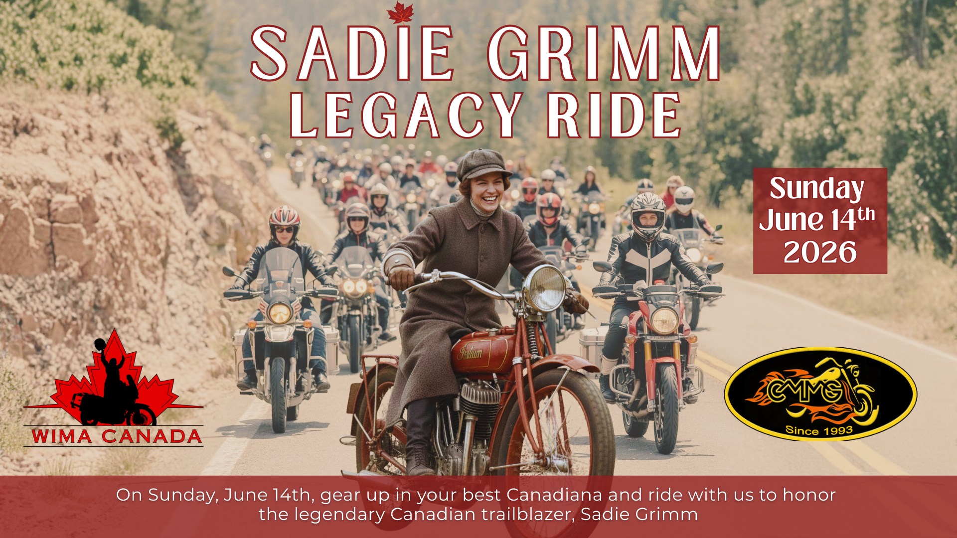 Sadie Grimm Legacy Ride