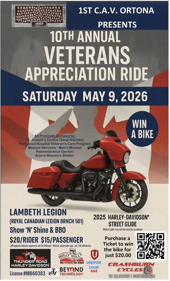 Veterans Appreciation Ride