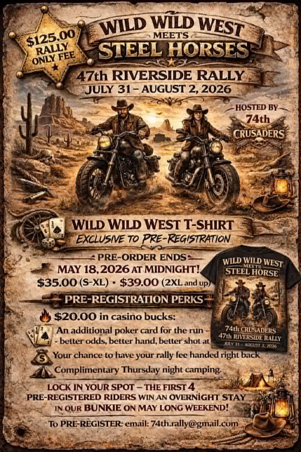 47th Riverside Rally (Hosted by 74th Crusaders)
