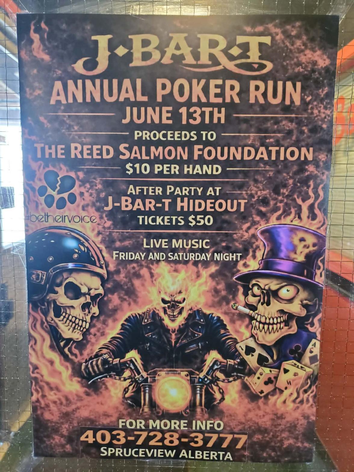 J-Bar-T Annual Poker Run
