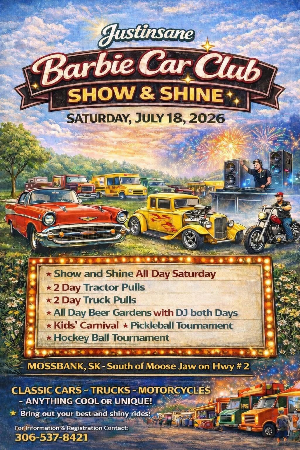 Justinsane / Barbie Car Club Show & Shine