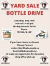 Bikers are Buddies 01st Annual Yard Sale & Bottle Drive