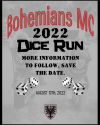 Bohemian MC 2022 Dice Run