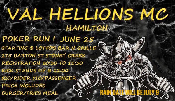 Val Hellions MC Poker Run