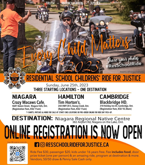 2023 Residential School Children's' Ride for Justice