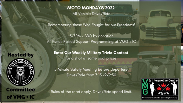Moto Mondays - Honouring Canadian Forces Day