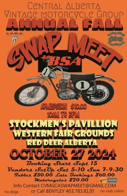 CVMG Annual Fall Swap Meet