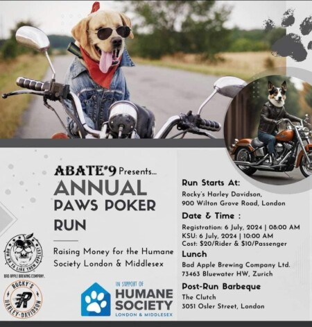 Paws Poker Run