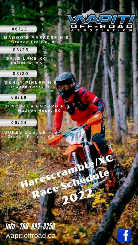 Harescramble/XC summer race series 2022 - Fairview