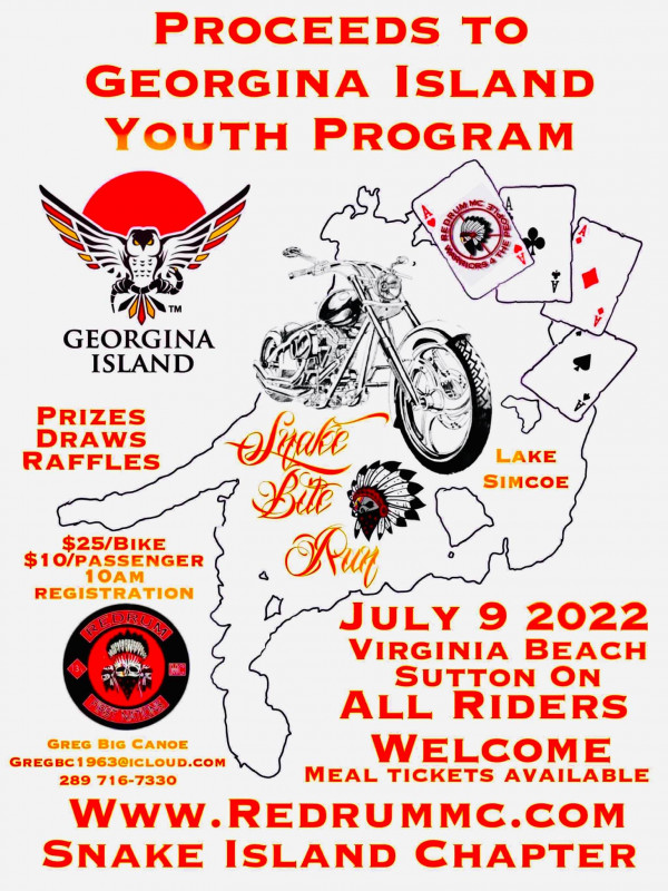 Proceeds to Georgina Island Youth Program