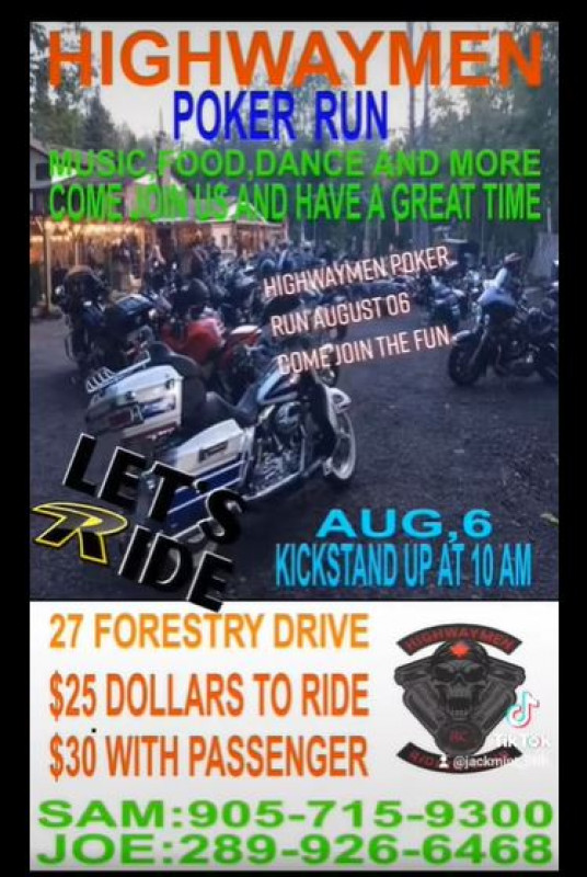 Highwaymen Poker Run