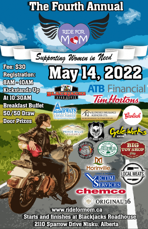 04th Annual Ride for Mom - Supporting Women in Need