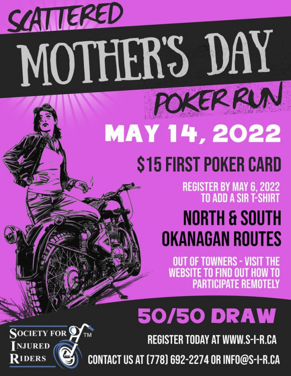 Scattered Mother's Day Poker Run